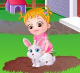 Малышка Хейзел:Хейзел ухаживает за кроликом