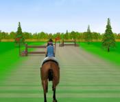 Игры про лошадей:Прыжки на лошади 2
