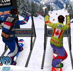 Игра Гонки на сноуборде