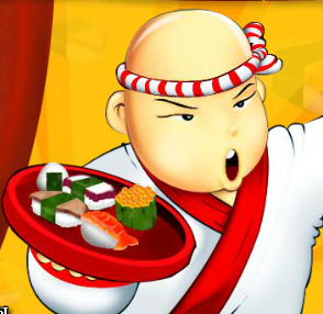 Игра Готовим суши