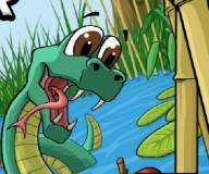 Игры для детей:Водяная змейка