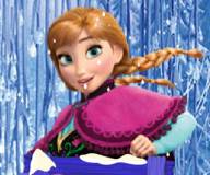 Холодное сердце:Принцесса Анна и снежинки