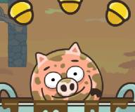Игры с животными:Свинка в луже 2