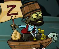 Игры про зомби:Зомби пираты 3