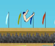 Спортивные игры:Высокие прыжки в воду