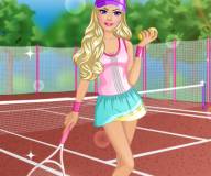 Теннис:Барби играет в теннис