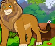 Король лев:Забота о голодающем льве