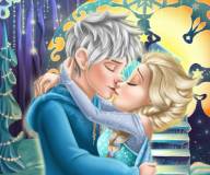 Холодное сердце:Джек Фрост целуется с Эльзой