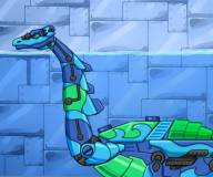 Динозавры роботы:Дино робот 17: Плезиозавр