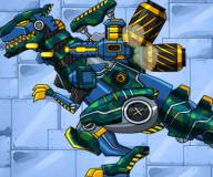 Динозавры роботы:Дино робот 12: Тираннозавр солдат
