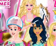 Барби:Салон красоты Барби для принцесс