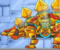 Дино робот 4: Золотой стегозавр