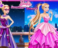 Барби супергерой против принцессы