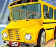 Автобусы:Моем школьный автобус